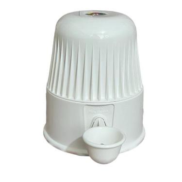 Imagem de Bebedouro Vida Mansa Polipropileno Branco - Capac 2L