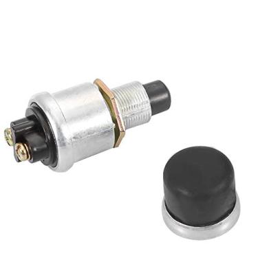 Imagem de Universal Impermeável Resistente 2pin 12v 20a Carro Barco Bicicleta Interruptor Botão Chifre Motor de Partida