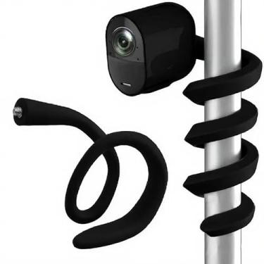 Imagem de Suporte giratório flexível para Arlo Pro 4, câmera Arlo Essential Spotlight, Arlo Pro 2, Arlo Ultra, Arlo Pro, Arlo Pro 3, Arlo Go 2, suporte de montagem de parede Arlo, anexe sua câmera Arlo em