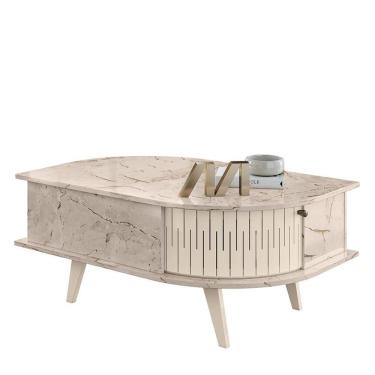 Imagem de Mesa De Centro Indianápolis Calacata Off White - Madetec Calacata Off White