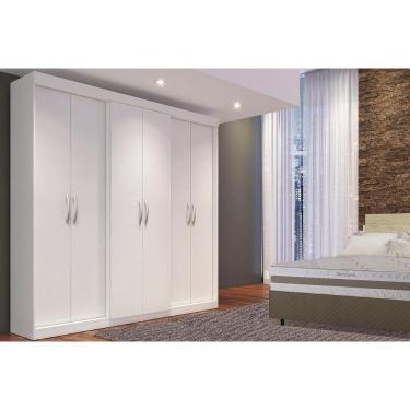 Imagem de Guarda Roupa Casal 6 Portas E 2 Gavetas Ph 1675 Branco - Herval