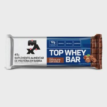 Imagem de Barra Top Whey Barra Chocolate Com Avelã 41g - Max Titanium