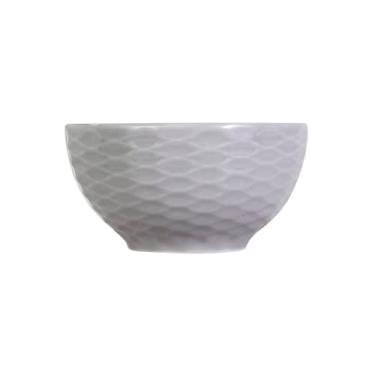 Imagem de Germer, Bowl em porcelana, modelo Ondas, Ø 12,5 cm, 360 ml, Cinza