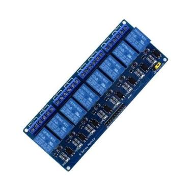 Imagem de Módulo De Relé Multi-Canal Para Arduino Raspberry Pi DC 5V 12V 24V Com