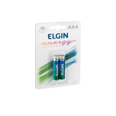 Imagem de Pilha Alcalina Elgin Aaa 1.5V Blister Com 2 Unidades