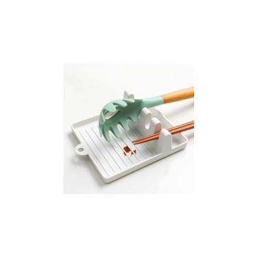 Imagem de Descanso de Talher em Polipropileno, 14cm x 13cm, para Utensílios Culinários