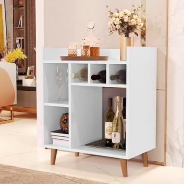 Imagem de Buffet Casa Estilo Decor Cantinho Do Café/Bar Padrão com Adega/Gabinete/Bar para Sala de Estar/Sala de Jantar/Cozinha