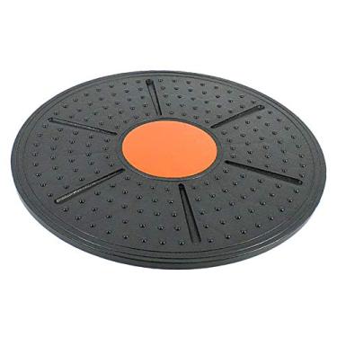 Imagem de KiBcsLic Prancha de Equilíbrio, Aparelho para Treinamento E Exercícios de Fortalecimento Do Core, Superfície Antiderrapante com Amortecimento, Da, laranja