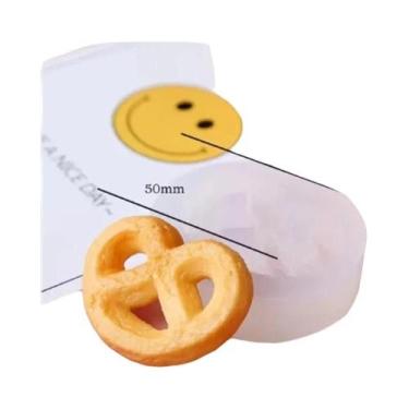 Imagem de Molde De Silicone Para Vela Em Forma De Biscoito Aromatizado, DIY, Bri