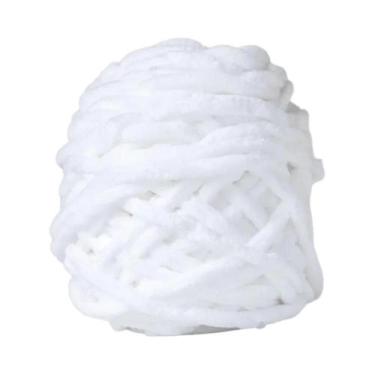Imagem de Fio De Tricô De Chenille Macio, Linha De Algodão Ice Strip, Lã DIY Par