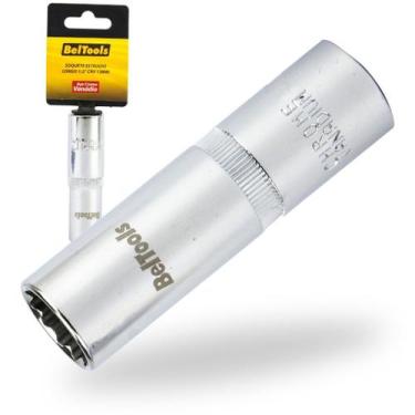 Imagem de Soquete Estriado Longo Encaixe de 1/2 CRV 13mm Beltools