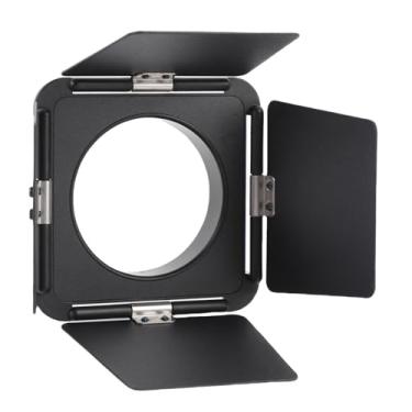 Imagem de Generic Defletor de Luz Ajustável de Quatro Folhas para Luzes de Vídeo Ulanzi, Defletor de Luz de Flash de Liga de Alumínio para Montagem Bowens, Acessório de Fotografia para Retratos e Vlogging