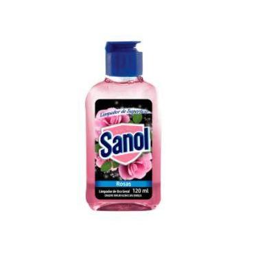 Imagem de Limpador de superficies sanol rosas 120ml