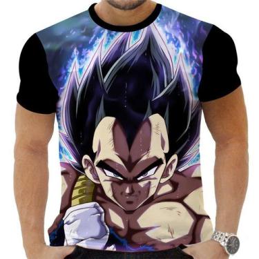 Imagem de Camiseta Camisa Personalizada Anime Clássico Dragon Ball Vegeta 02 - Z