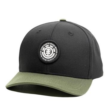 Imagem de Boné Element Aba Curva Treelogo 2.0 Solid SM26 Preto, Preto, Único