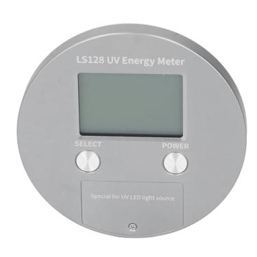 Imagem de LiebeWH Medidor de Energia UV e Detector de Temperatura, Liga de Alumínio, Medição Precisa de Intensidade de Luz para Aplicações de LED UV
