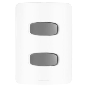 Imagem de Conjunto 2 Simples - Alumbra Gracia Branco / Preto - Gbp020