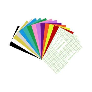 Imagem de 16 PCS De Vinil Adesivo Permanente Para Projetos DIY Com Cricut Joy Ma