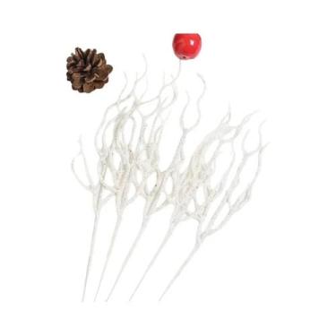 Imagem de Buquê De Ramos Artificiais De Natal 5 Peças Plantas Falsas Decoração P