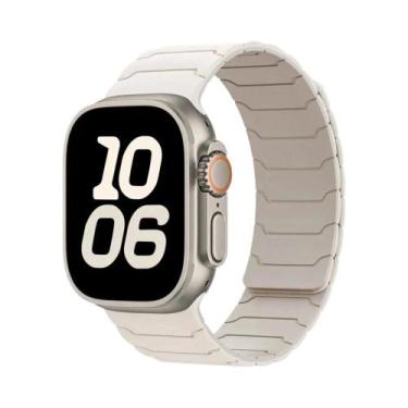 Imagem de Pulseira Magnética De Silicone Para Apple Watch Ultra 2 Série 10 9 8 7