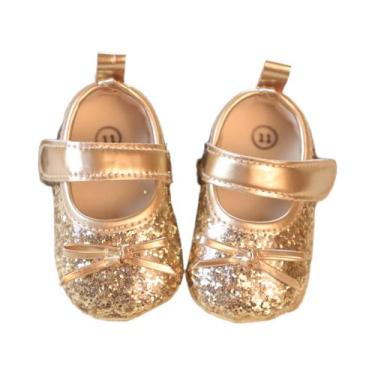 Imagem de Sapatos De Caminhada Para Bebês Meninas Com Laço De Princesa, Sola Mac