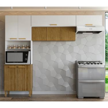 Imagem de Cozinha Urbino Freijó Supremo Ripado