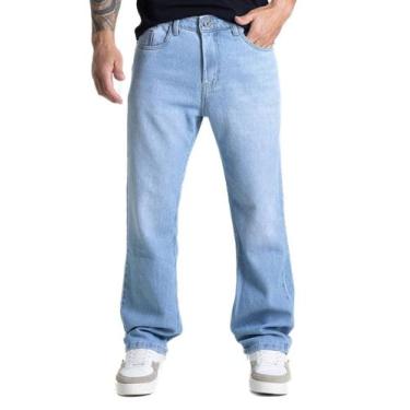 Imagem de Calça Jeans Sawary Baggy - 282115 - Azul claro 46, Azul, 46