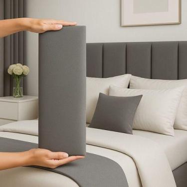 Imagem de Cabeceira Estofada Quarto Cama King Size Box Modulada 2m - - Soft Deco