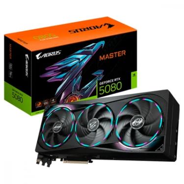 Imagem de Placa De Video Gigabyte Geforce RTX 5080 Aorus Master 16gb Gddr7 256 Bits