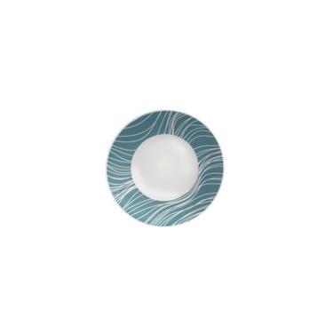 Imagem de Prato Sobremesa Porcelana 19cm Tramontina Clarice Branco