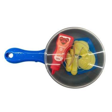 Imagem de Frigideira Magic Gourmet Candide 79001 Colorida com Luz Som e 7 Peças
