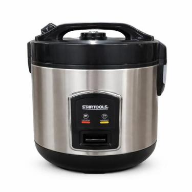 Imagem de Panela De Arroz Elétrica 1L 400W 127V Com Colher Copo Medidor E Grade 