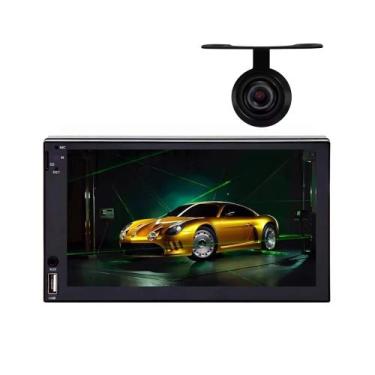 Imagem de COMP Kit Multimídia MP5 7" Touch H-Tech HT-2700 + Câmera de Ré Borbole