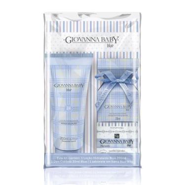Imagem de Kit Giovanna Baby Necessarie Blue Giovanna Baby Loção 200ml, Colônia 2