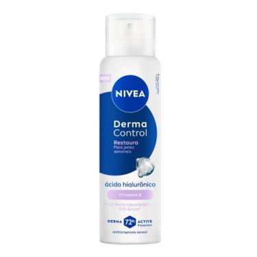 Imagem de Desodorante Aerosol Nivea Derma Control Restaura Feminino 72h 150ml