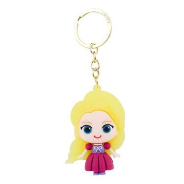 Imagem de Chaveiro rapunzel silicone 7cm - disney