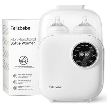 Imagem de Aquecedor de mamadeiras Felizbebe Controle de temperatura preciso 10 e