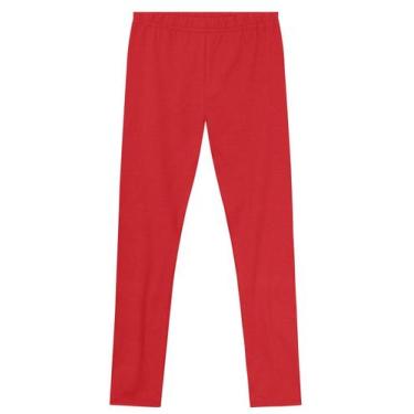 Imagem de Calça legging básica infantil menina em molecotton Brandili, 14-inativ