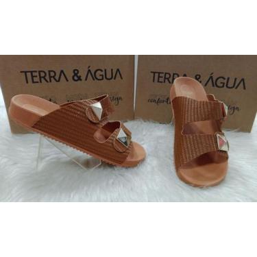 Imagem de Papete Terra e Água Com Tachas 550200, Caramelo, 36