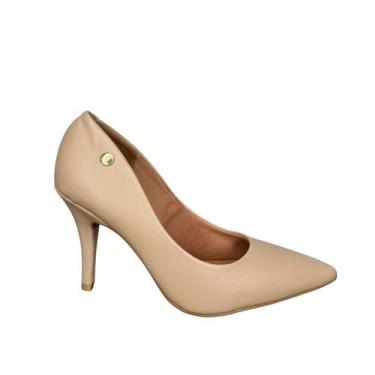 Imagem de Sapato Feminino Scarpin Salto Alto Vizzano - 11841101 Bege, 37, Bege, 