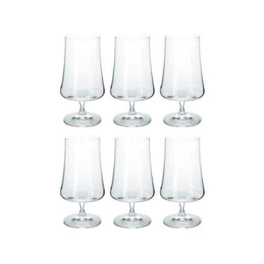 Imagem de Jogo De 6 Taças Para Cerveja Em Cristal Ecológico 380Ml Xtra Crystal B
