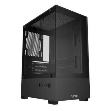 Imagem de Gabinete Gamer G-SHIELD Mid-tower Vinik Vidro Temperado GGGSBKV2
