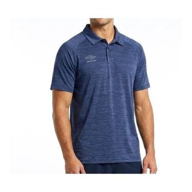 Imagem de Camisa Umbro Polo BLEND mrh - Umbro, Marinho, GG