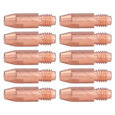 Imagem de Pontas de condução, tamanhos padrão, kit de pontas de contato de cobre 36KD1.0, fácil instalação para equipamentos de soldagem