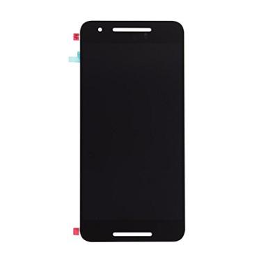 Imagem de LIYONG Peças sobressalentes de reposição para tela LCD e digitalizador conjunto completo para Google Nexus 6P (preto) peças de reparo (cor preta)