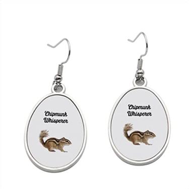 Imagem de Brinco Chipmunk Whisperer – Brincos com pingente de esquilo para meninas – Presente de festa de aniversário dos namorados, Metal, Sem pedras preciosas