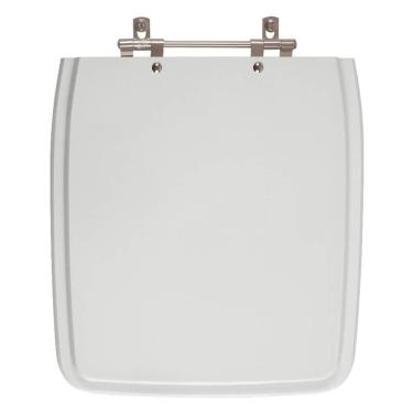 Imagem de Assento para Vaso Sanitário Icasa Vila Rica Cinza Claro