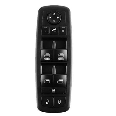 Imagem de DYBANP Interruptor de janela de carro, para Dodge RAM 1500 2014-2016, botão de elevação do interruptor de janela elétrica para carro