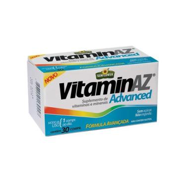 Imagem de Vitaminaz Advanced Polivitamínico (1,5G) 30 Comprimidos - Sunflower