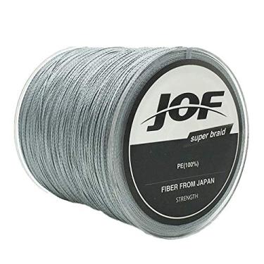 Imagem de Linha Pesca Multifilamento JOF 300 Metros 0.45mm 80 Lb Cinza